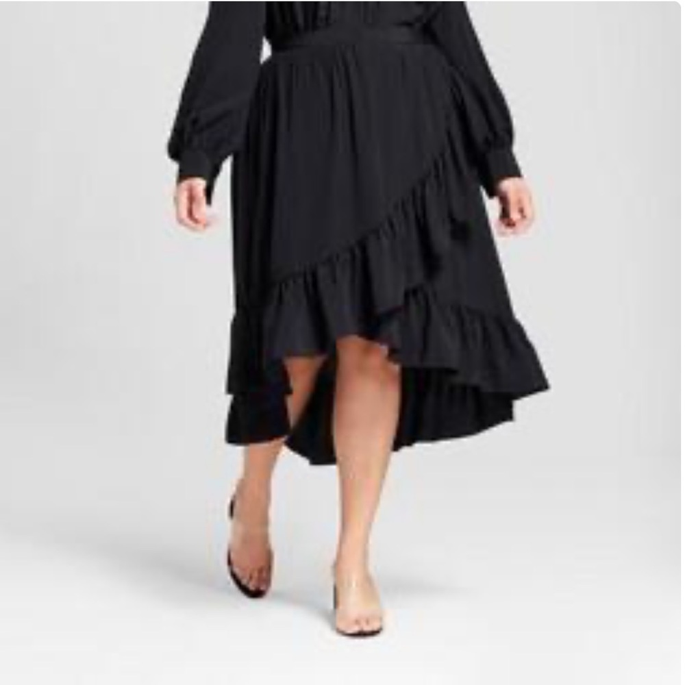 Who What Wear Hi-Lo Midi Skirt sz 1X